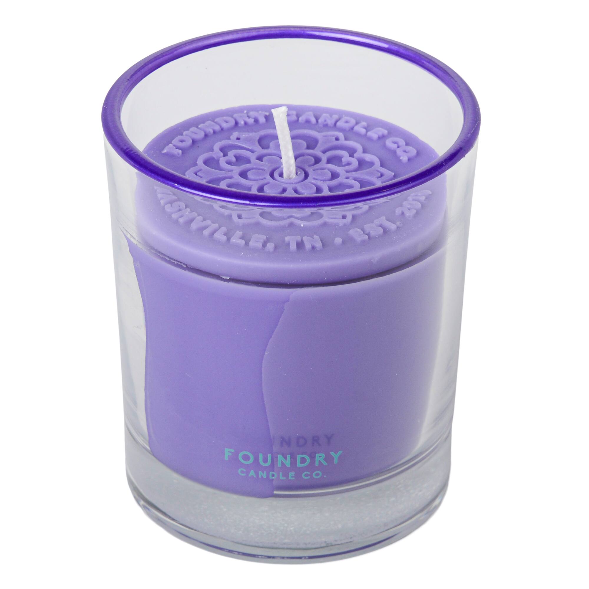 Foundry Candle Co. 7oz. Cactus Flower Stamped Scented Candle